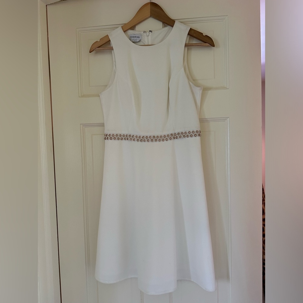 BeBe White Dress - size 6